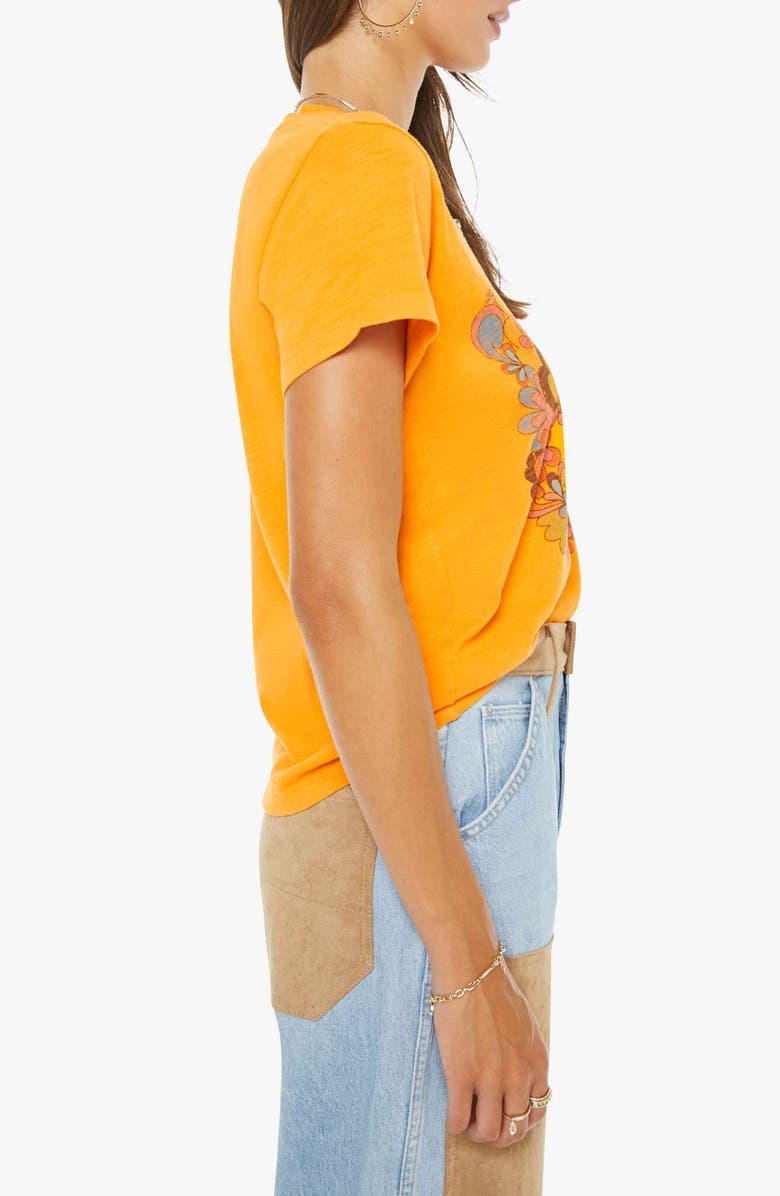 MOTHER The Sinful Embroidered T-Shirt, Alternate, color, Magpie Music