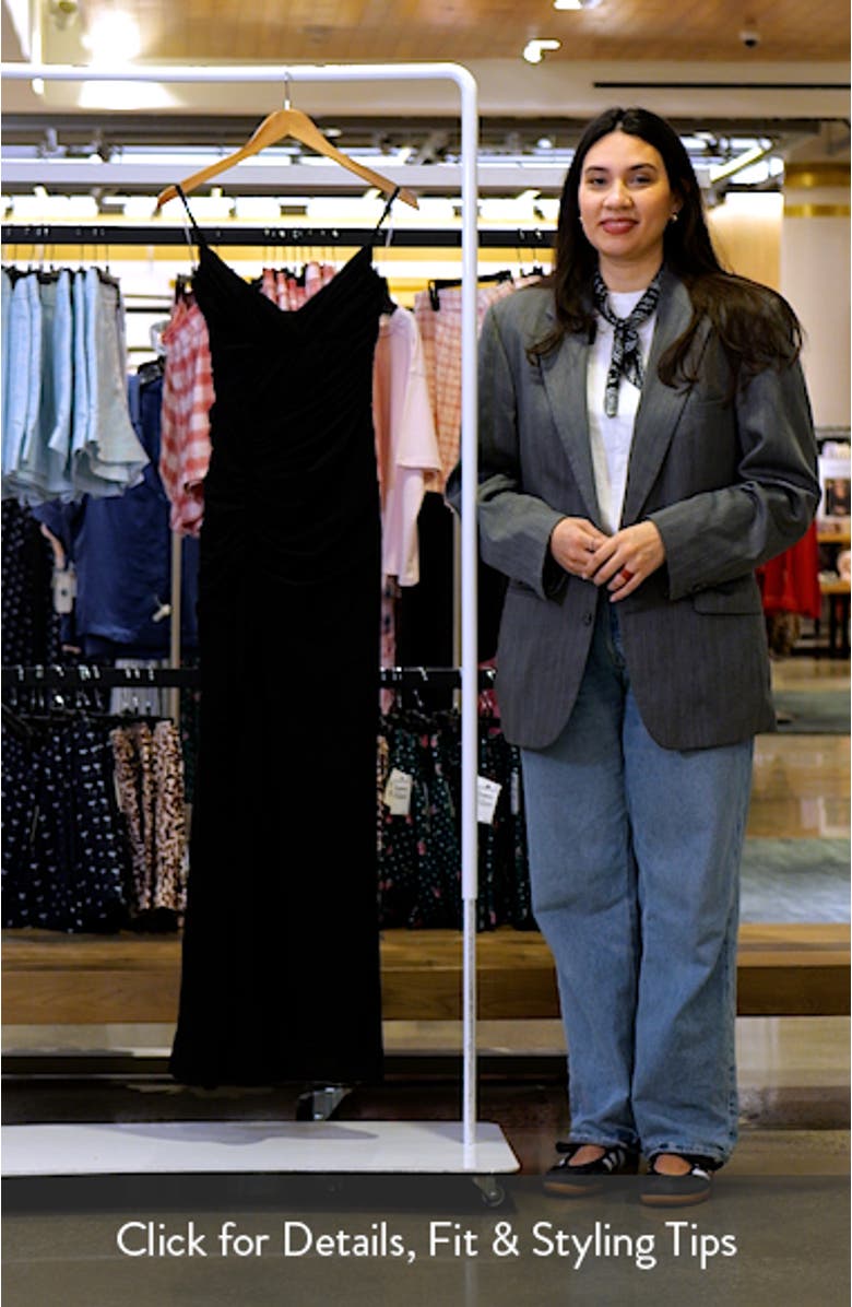 Issey Stretch Mesh Gown, sales video thumbnail