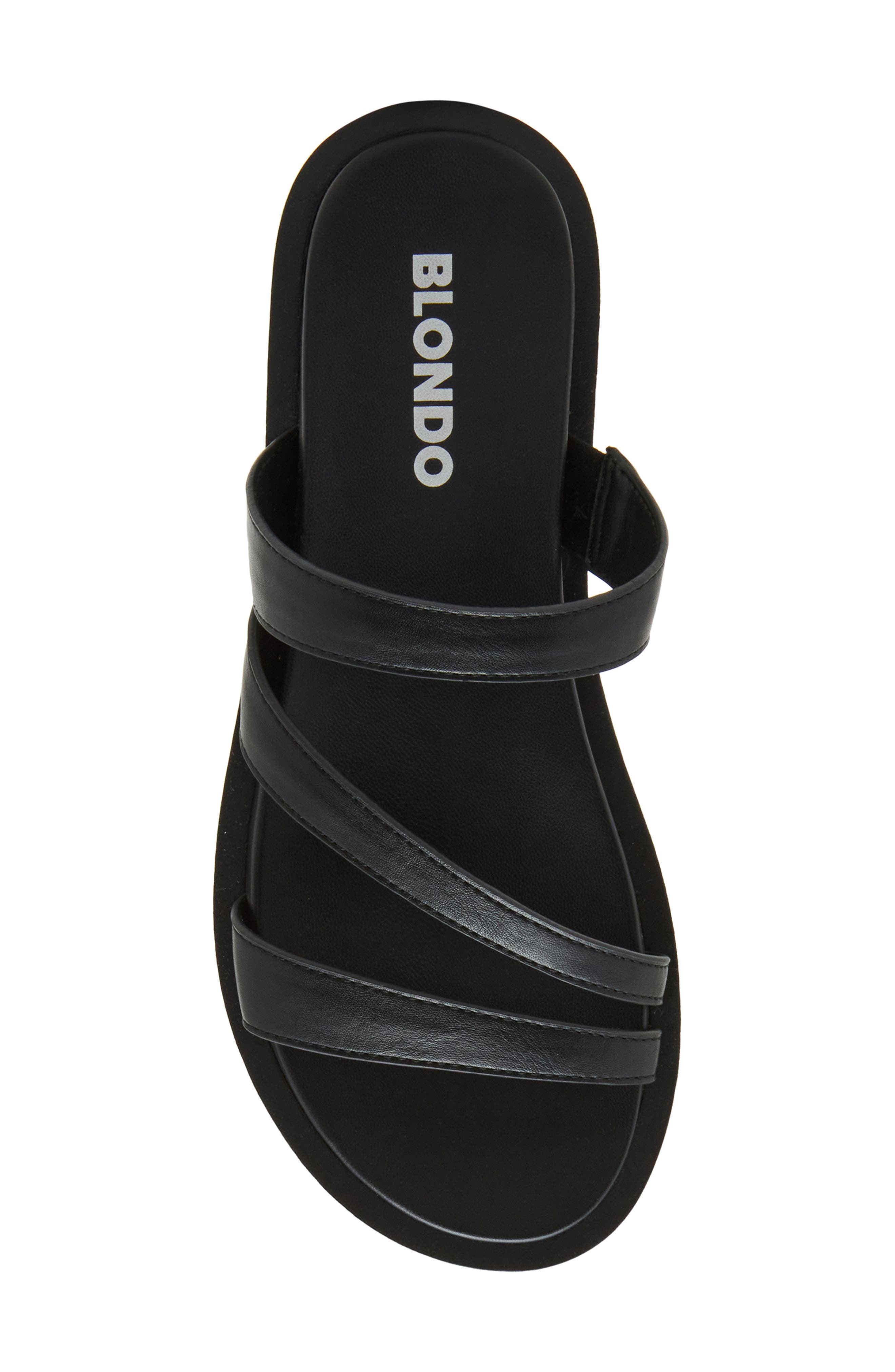Blondo Kegan Slide Sandal, Alternate, color, Black Multi