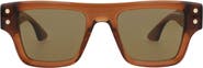 Montblanc 52mm Square Sunglasses
