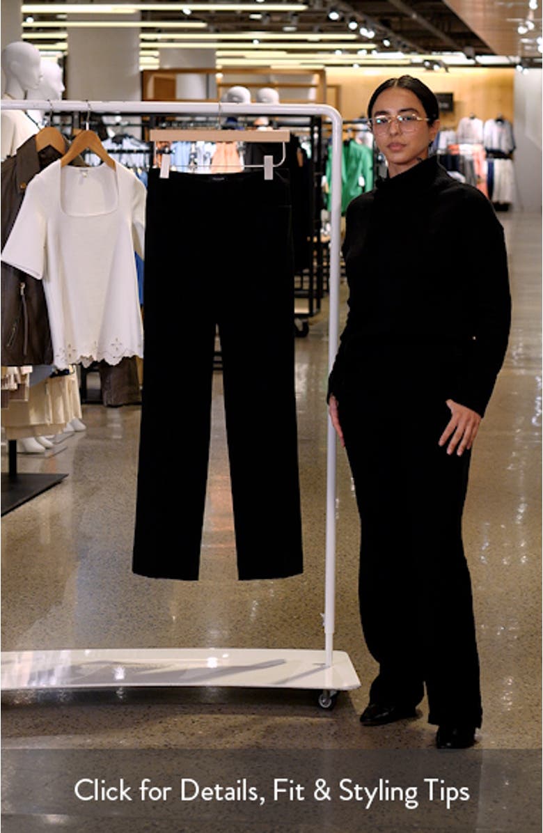 Bird Eye Straight Leg Pants, sales video thumbnail