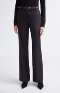 Eleventy Pinstripe Straight Leg Wool Blend Pants