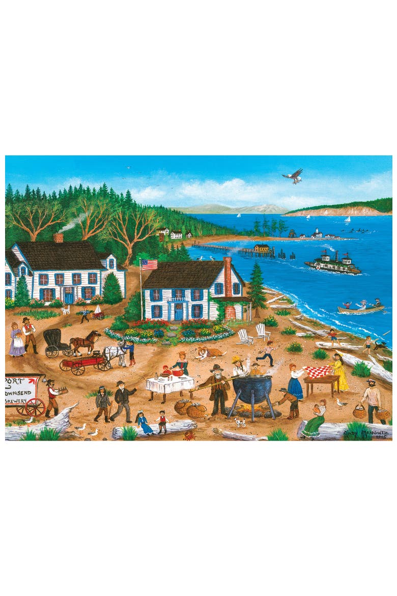 Folk Art Puzzle Collection 12 Pack, Alternate, color, Multicolor