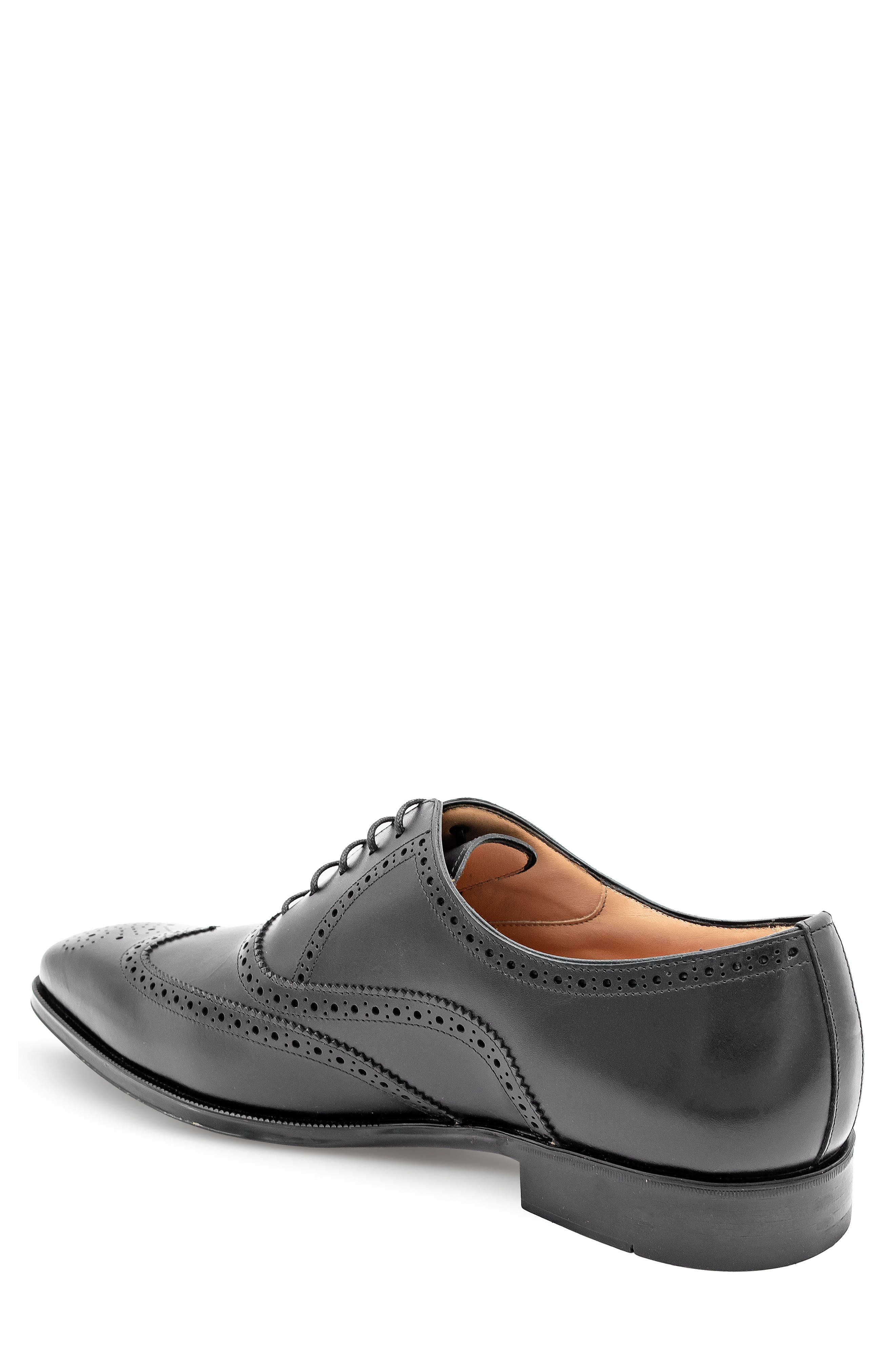 Mezlan Galco Wingtip Oxford, Alternate, color, Black