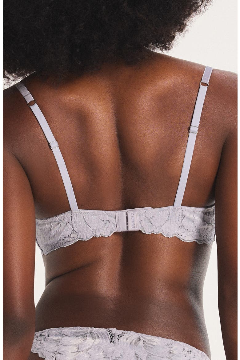 Plush Rush Unlined Underwire Balconette Bra, Alternate, color, DUSTY PURPLE LILY
