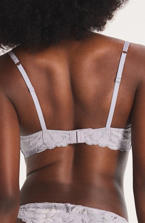 Savage X Fenty Plush Rush Unlined Underwire Balconette Bra In White