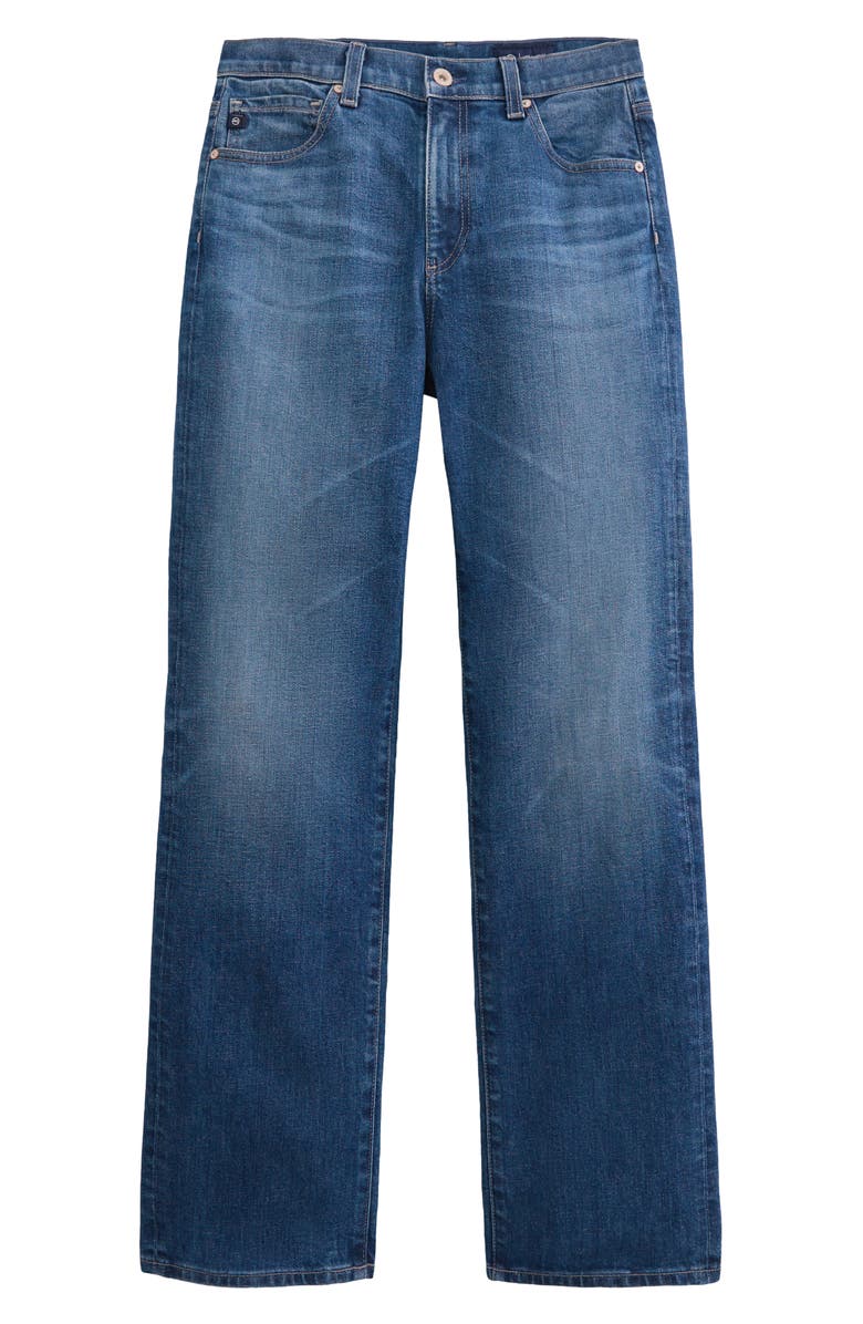 AG Brinley Mid Rise Straight Leg Jeans, Alternate, color, Hotel California