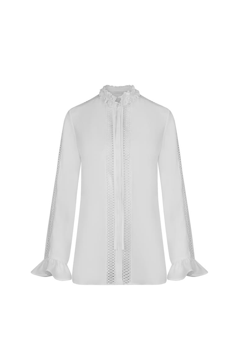 Rozela Shirt, Main, color, White