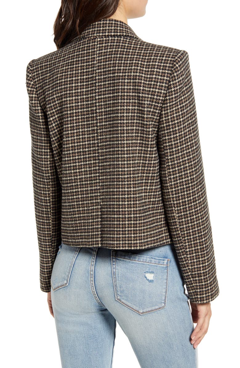 ASTR the Label Manhattan Crop Blazer, Alternate, color, 