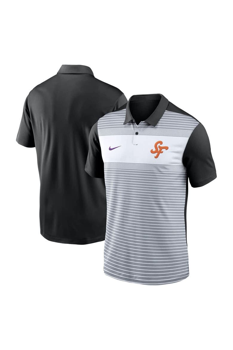 Men's Nike  White/Black San Francisco Giants 2025 City Connect Fashion Legacy Icon Vapor Performance Polo, Alternate, color, White
