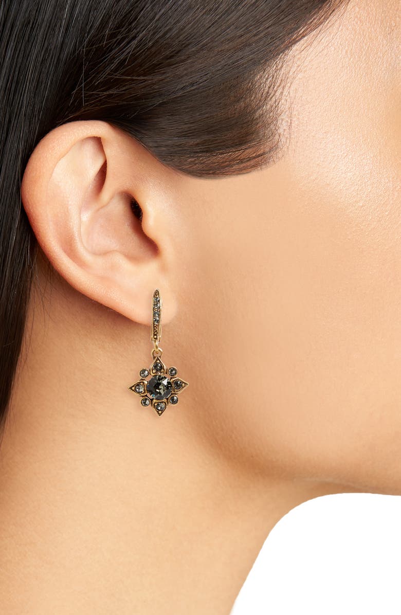 Oscar de la Renta Delicate Crystal Drops, Alternate, color,