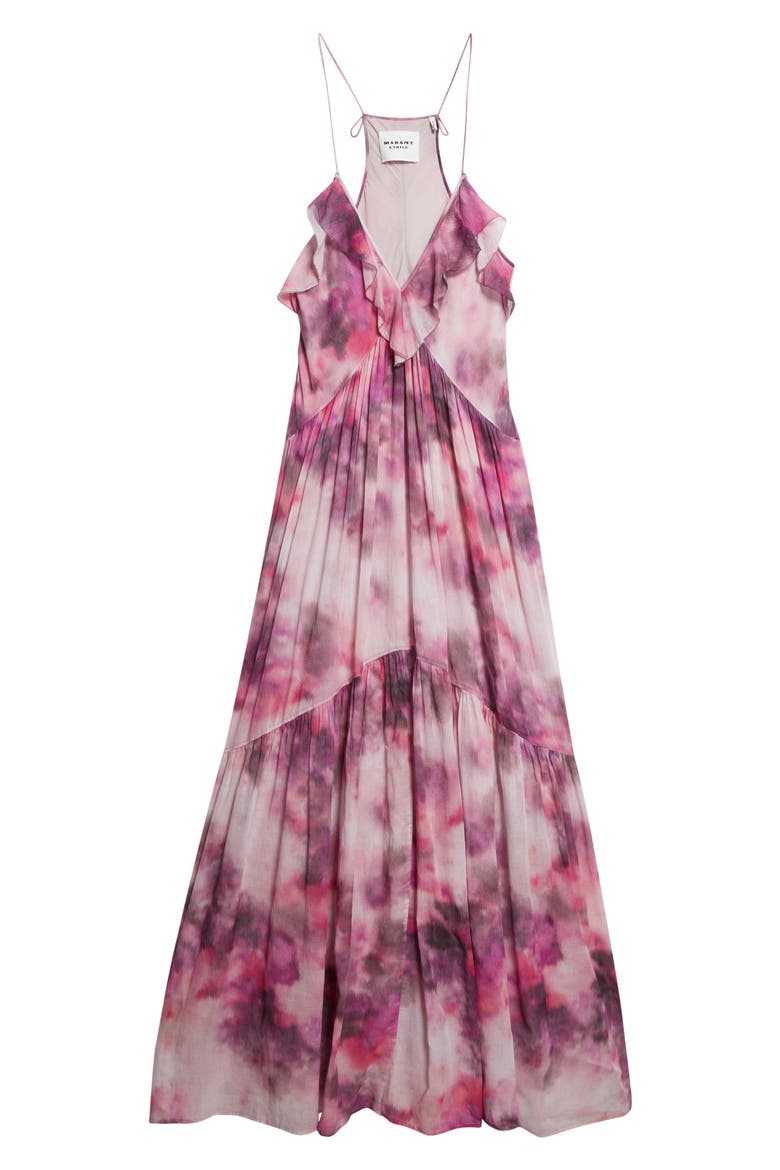 Vasmila Racerback Cotton Maxi Dress, Alternate, color, PINK