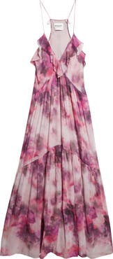 Isabel Marant Étoile Vasmila Racerback Cotton Maxi Dress