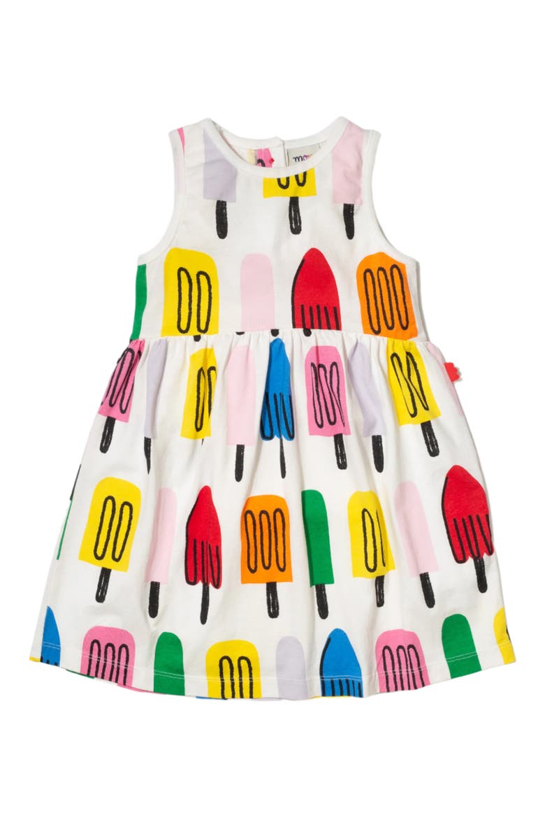 Kids' Ice Pops Recycled & Organic Cotton Sundress, Main, color, NATURAL/ SUMMER