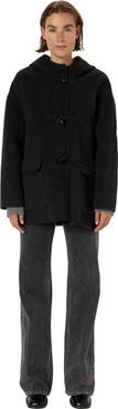 GERARD DAREL Malina Hooded Wool Coat