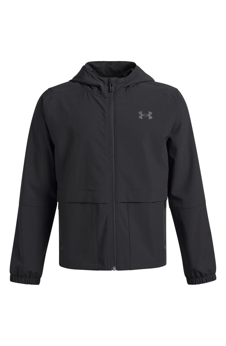 Under Armour Kids' Unstoppable Jacket, Main, color, Black