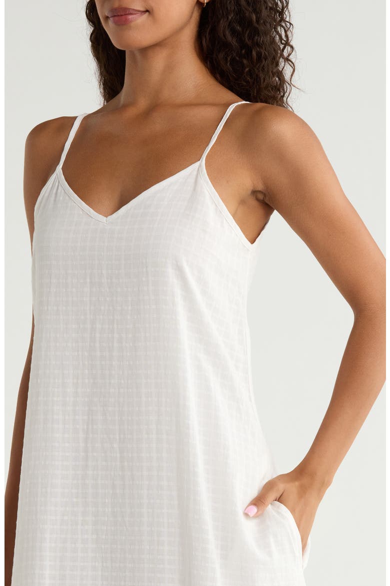 Tiered Maxi Cover-Up Dress, Alternate, color, WHITE