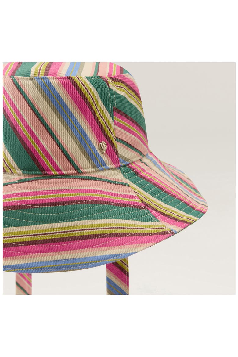 Kiyoma Stripe Organic Cotton Bucket Hat, Alternate, color, STRIPE