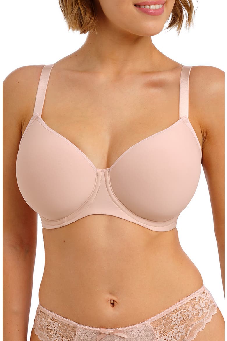 Essentially Smooth Underwire Balconette Bra, Main, color, CAMEO
