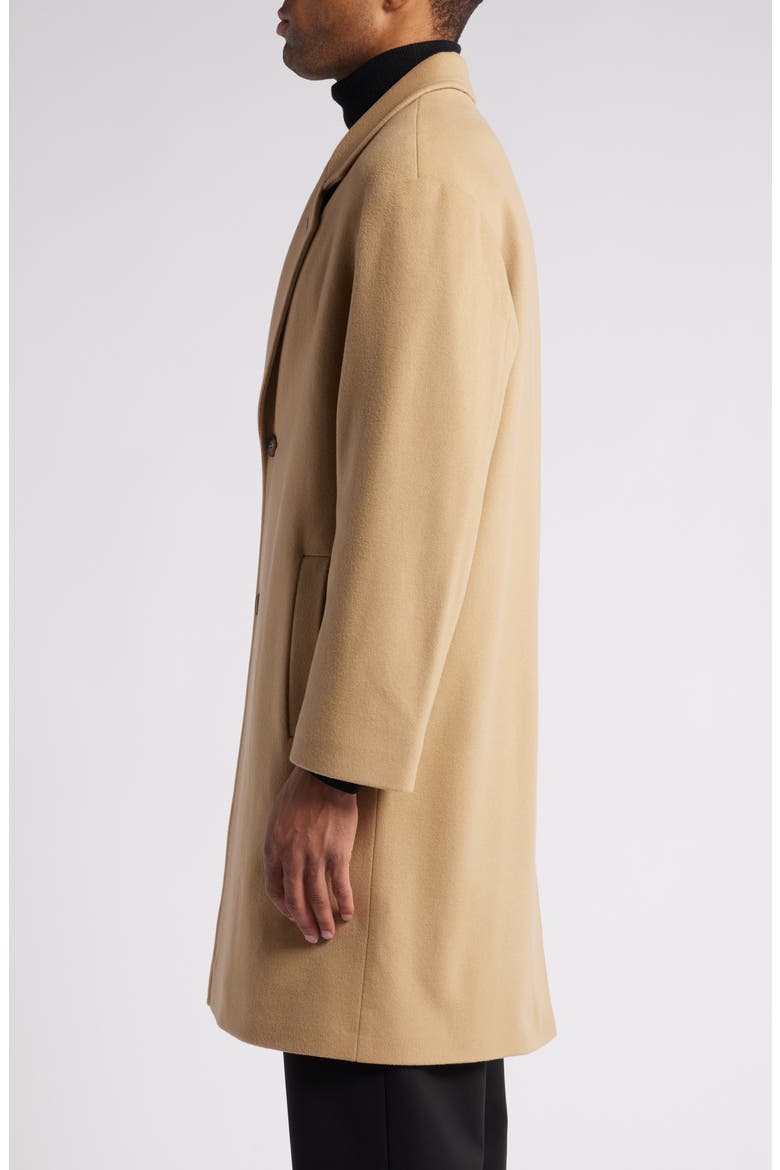 Oscar Wool Topcoat (Nordstrom Exclusive), Alternate, color, CAMEL
