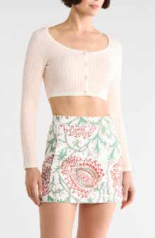 Longchamp Off the Shoulder Cardigan