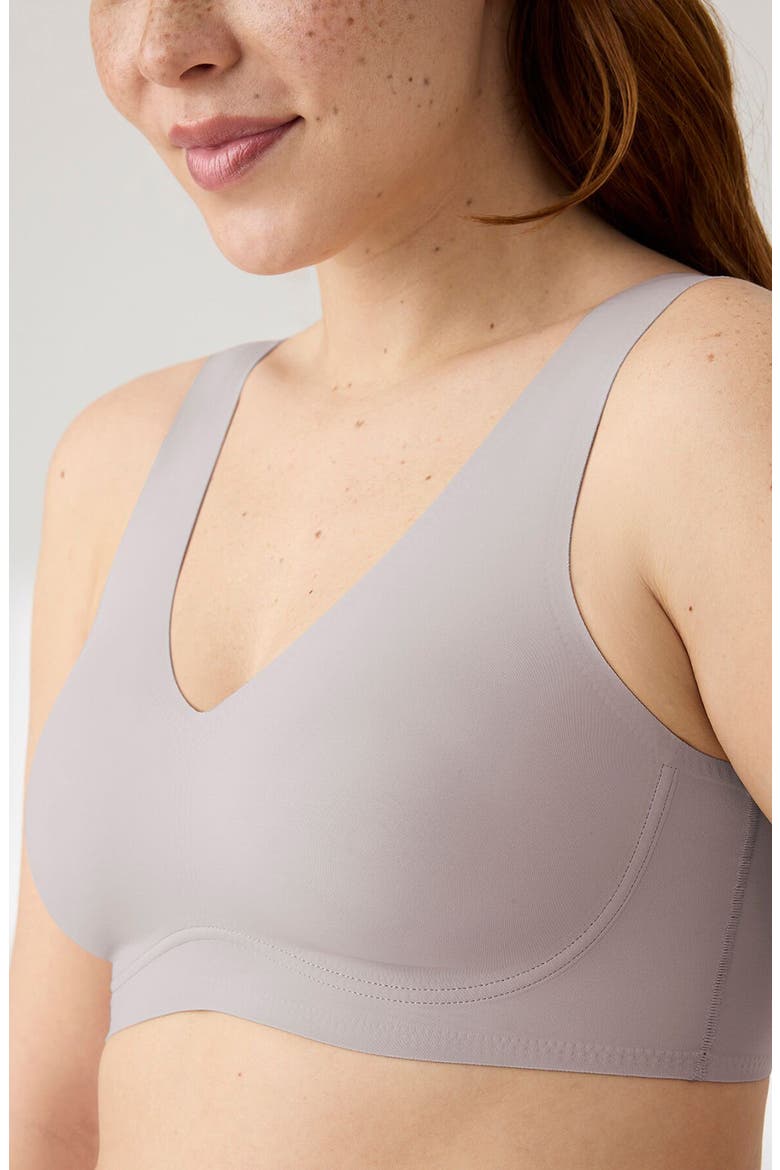 Body Lift V-Neck Bralette, Alternate, color, MINK