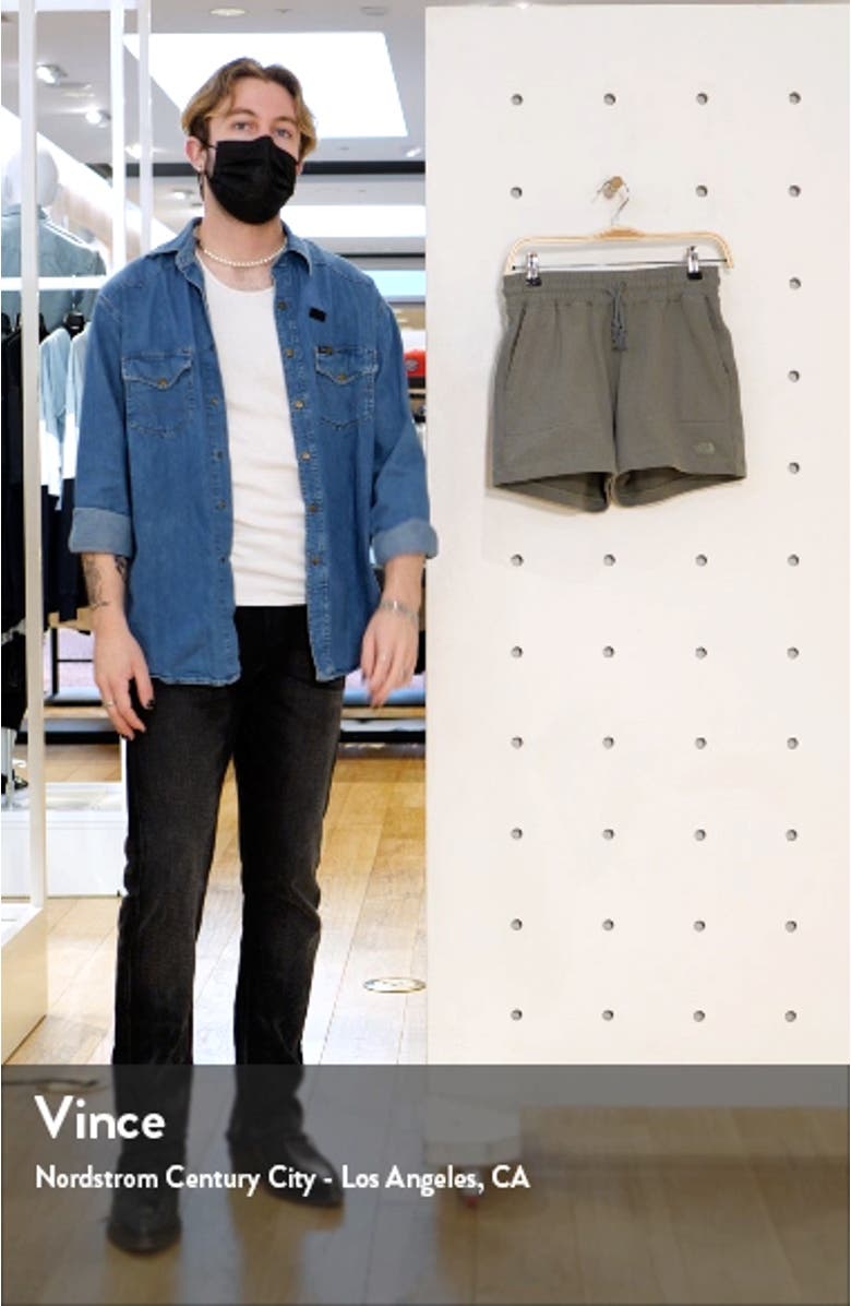 Camp High Waist French Terry Sweat Shorts, sales video thumbnail