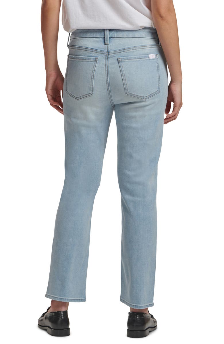 JEN7 by 7 For All Mankind High Waist Ankle Straight Leg Jeans, Alternate, color, 