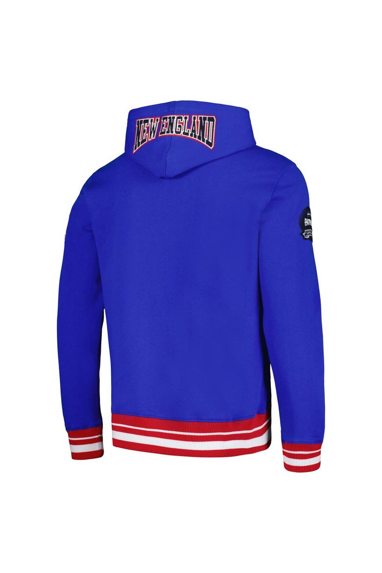 Men's Pro Standard  Royal New England Patriots Crest Emblem Pullover Hoodie, Alternate, color, Royal