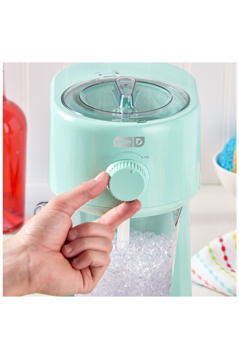 Deluxe Shaved Ice & Slushy Maker, Alternate, color, AQUA