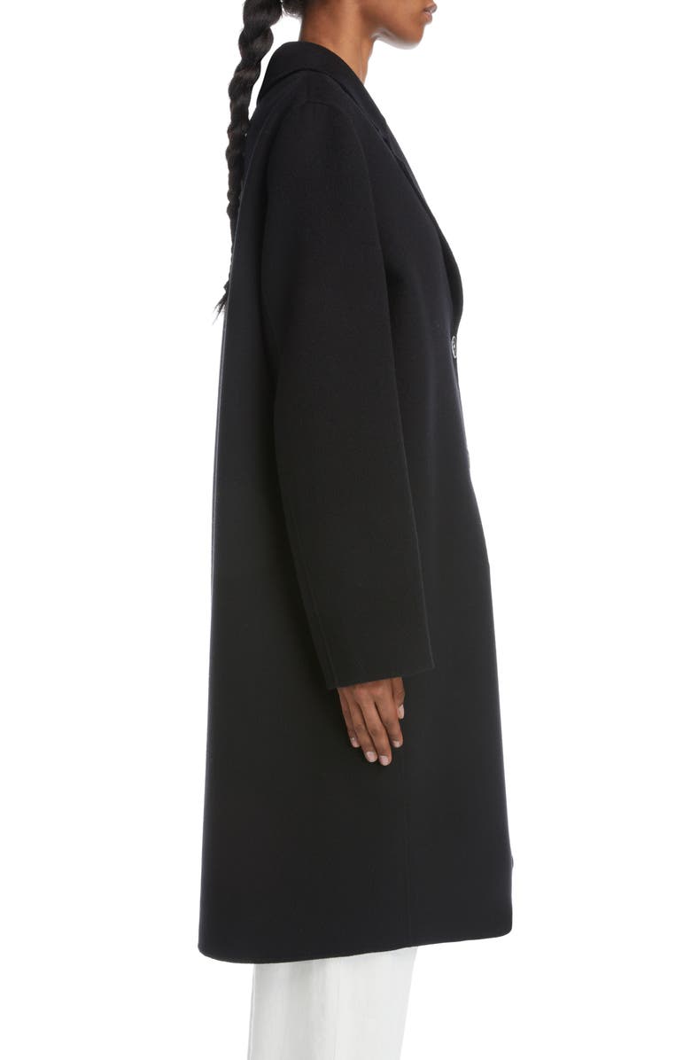 Acne Studios Avalon Double Face Wool Coat, Alternate, color, Black