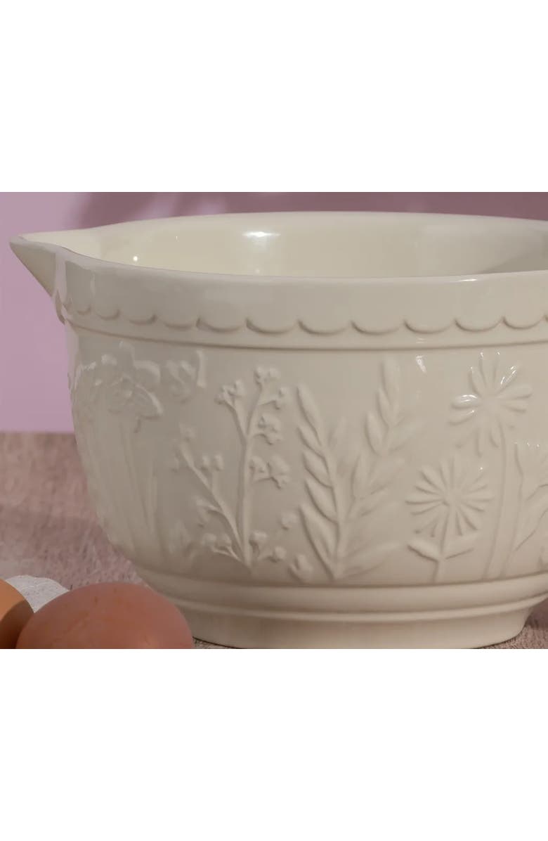 MASON CASH In The Meadow Batter Bowl, 2 Quart, Alternate, color, White