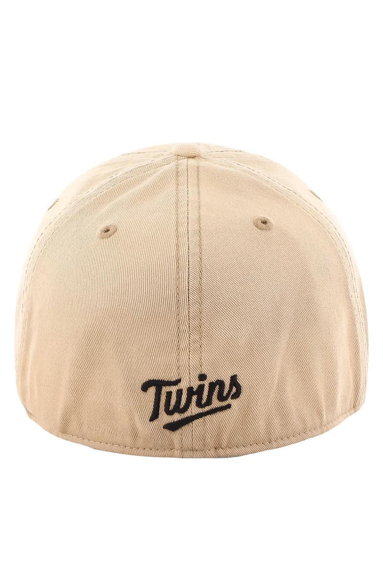 '47 Men's '47 Khaki Minnesota Twins Dusted Franchise Fitted Hat, Alternate, color, 