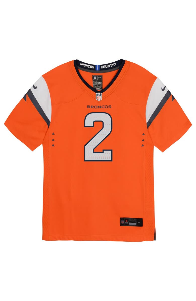 Nike Infant Nike Patrick Surtain II Orange Denver Broncos Mile High Collection Game Jersey, Alternate, color, Orange