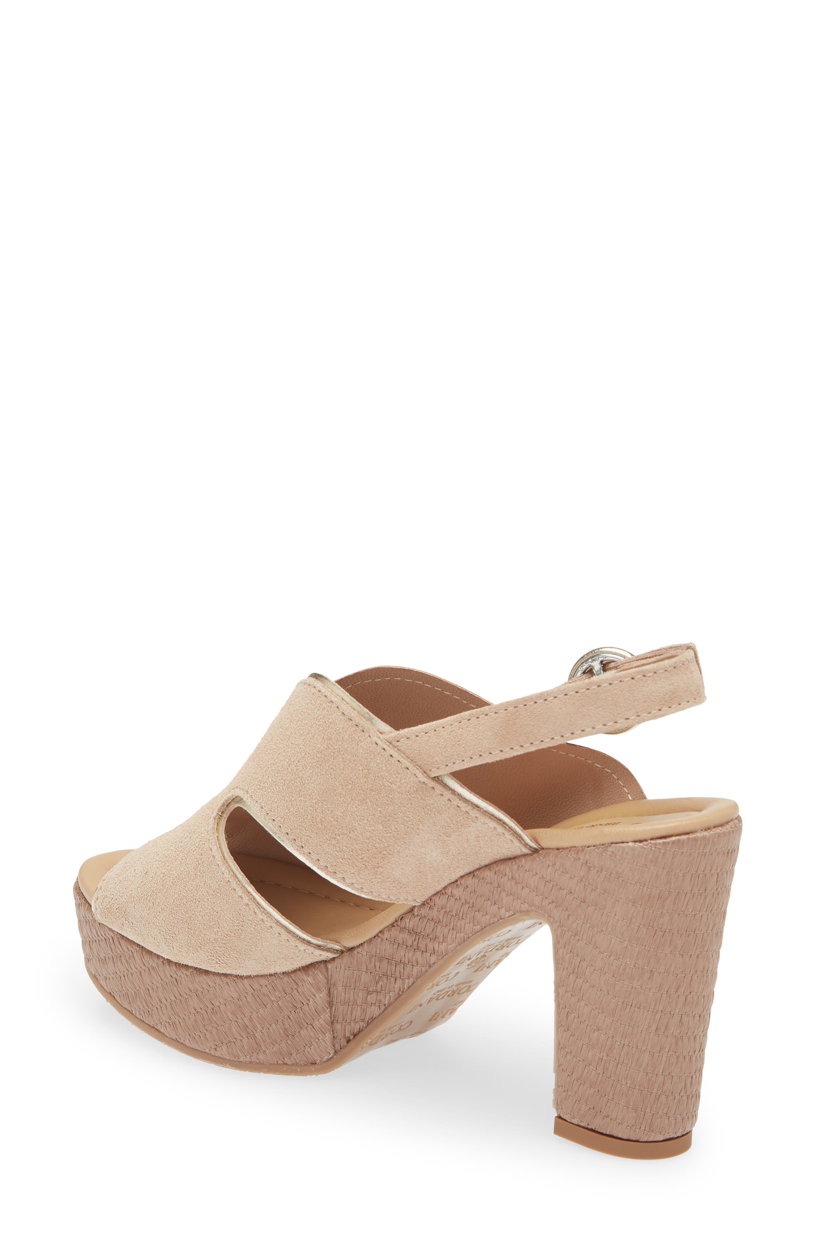Toni Slingback Sandal, Alternate, color, CORDA SUEDE