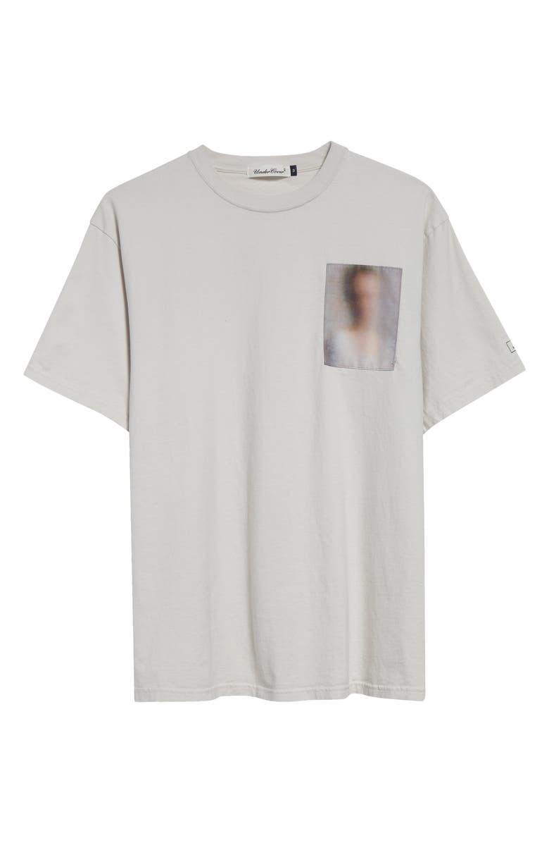 Undercover Robert Bosisio Patch T-Shirt, Alternate, color, Light Beige Gray