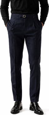 Maceoo Marthyr Pleated High Waist Trouser Pants