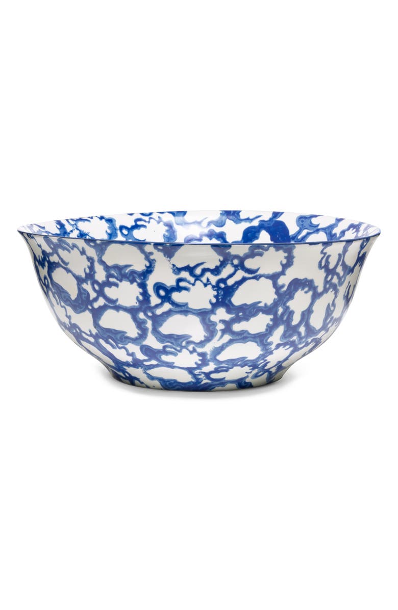 Tory Burch Spongeware Serving Bowl, Main, color, 