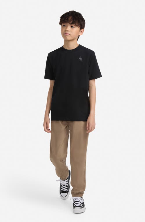 Abercrombie Kids Kids' Essential Cotton Blend T-shirt In Black