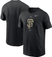 Nike Men's Nike Black San Francisco Giants Camo Logo T-Shirt