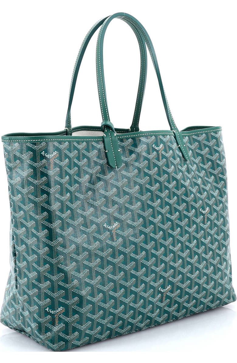 Pre-Owned Goyard Saint Louis Tote Coated Canvas PM, Alternate, color, Green
