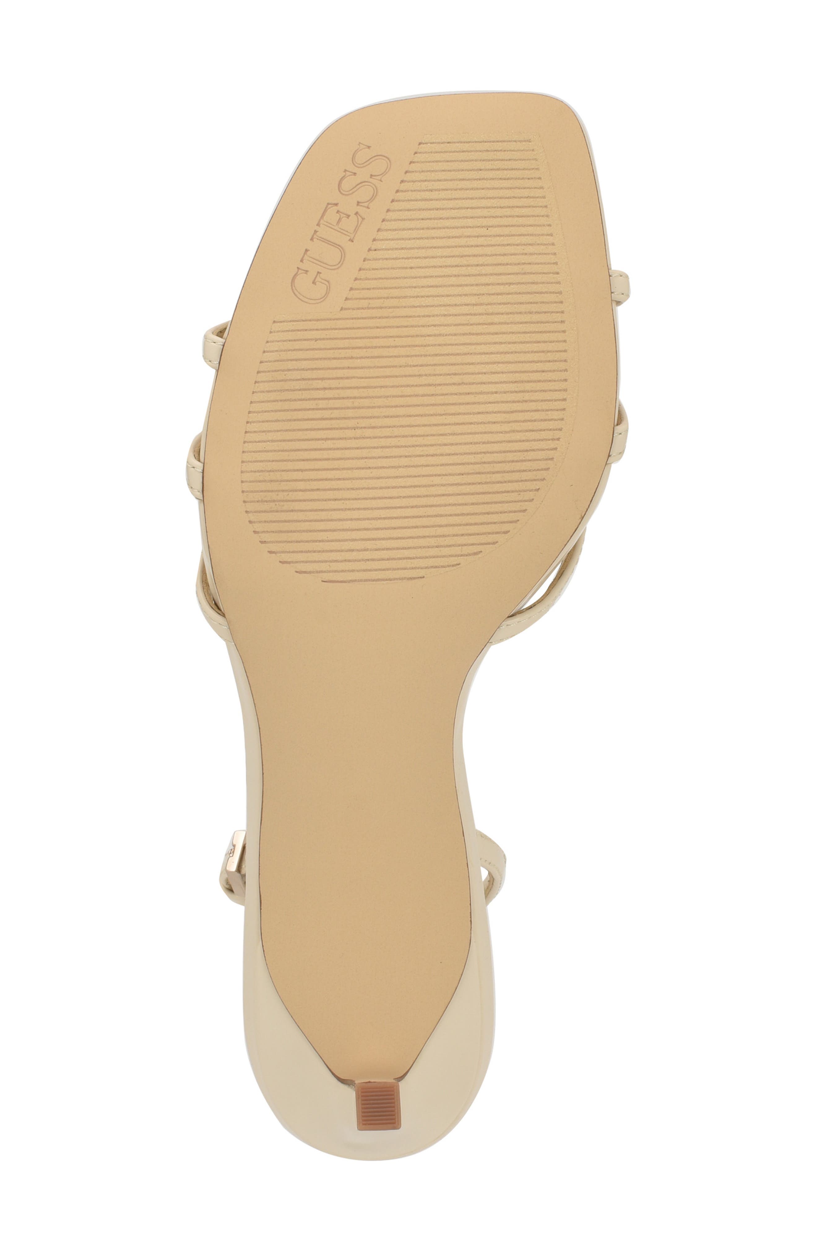 GUESS Twilla Slingback Sandal, Alternate, color, Ivory