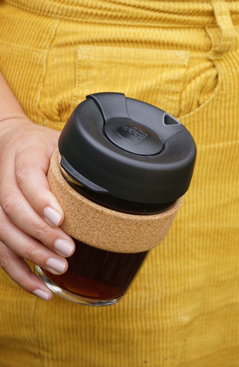 KEEPCUP 12-Ounce Brew Cork Coffee Glass, Alternate, color,