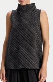 Ronen Chen May Stripped Sleeveless Top