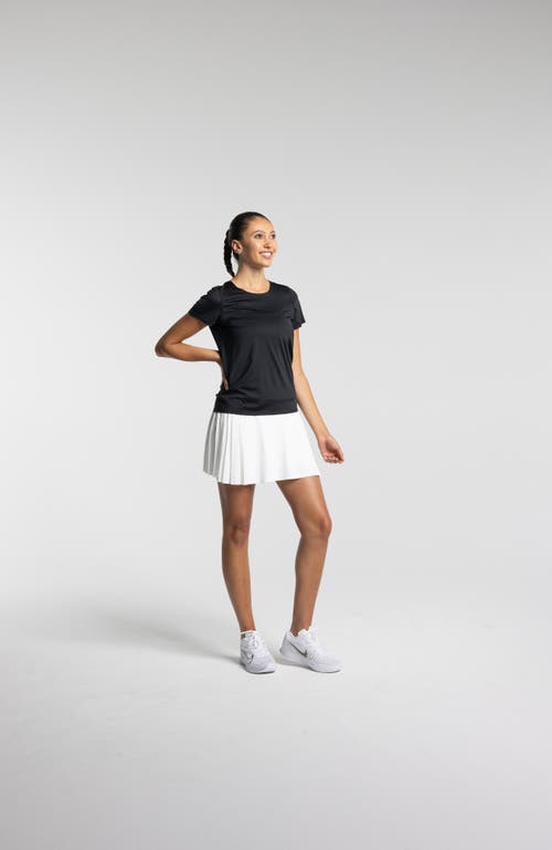 Avi Rally Pickleball Short Sleeve In Black Beauty