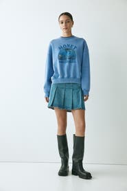 H&M Oversized Print-motif Sweatshirt