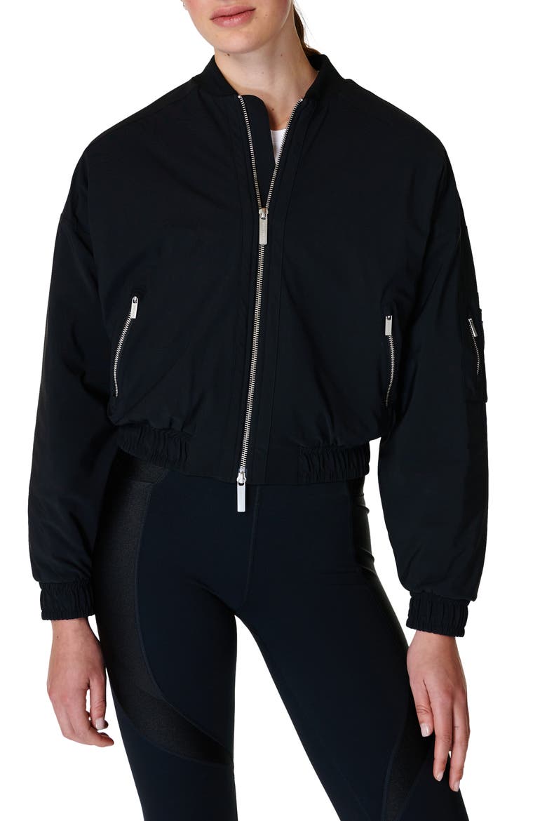 Explorer Bomber Jacket, Main, color, BLACK
