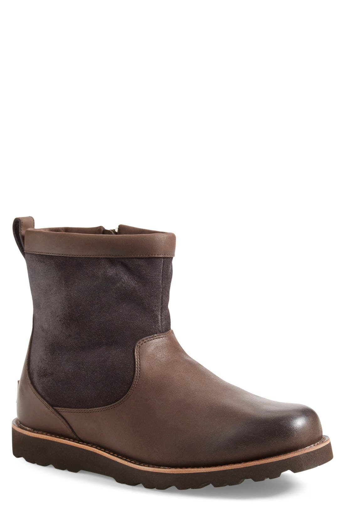 Hendren TL Waterproof Zip Boot, Main, color, STOUT