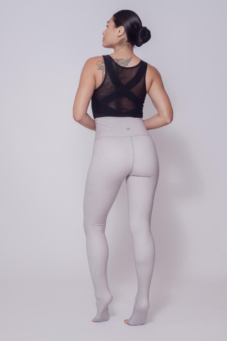 Com-pressi-on Me Jet Lag Legging, Alternate, color, Grey