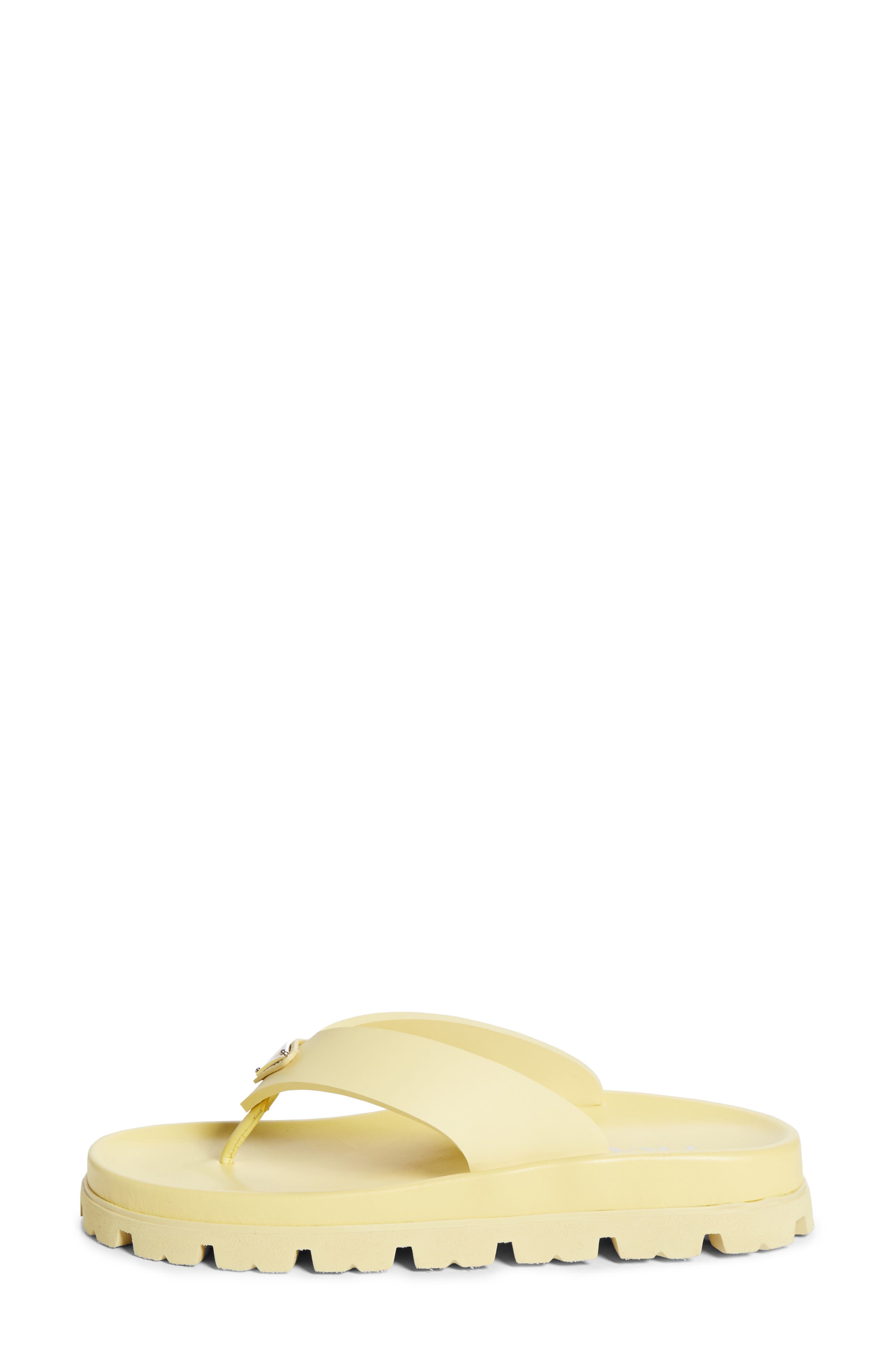 Lug Sole Flip Flop, Alternate, color, POLLINE
